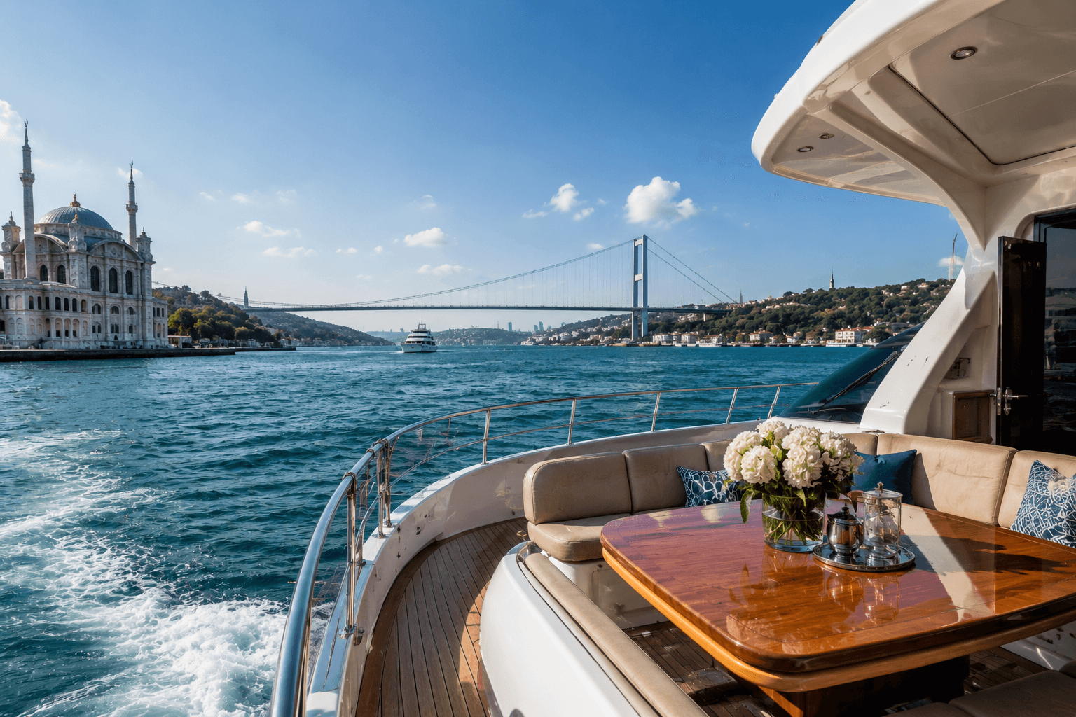 Istanbul Bosphorus yacht tour