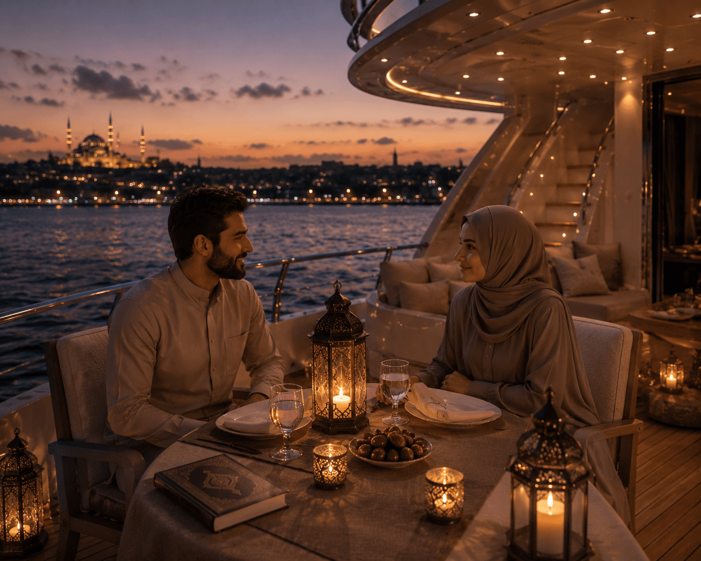 Iftar Dinner on a Yacht