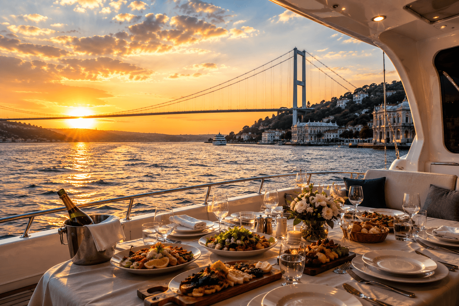 Dinner yacht cruise